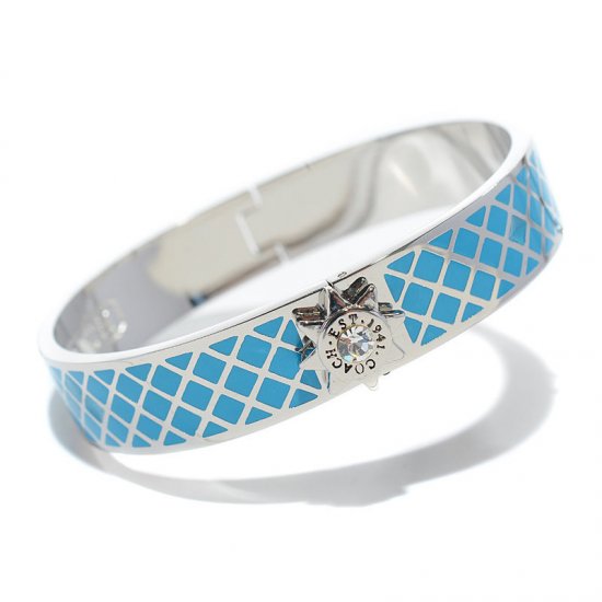 Coach Sun Logo Blue Bracelets CKQ  Coach Sun Logo Blue Bracelets CKQ